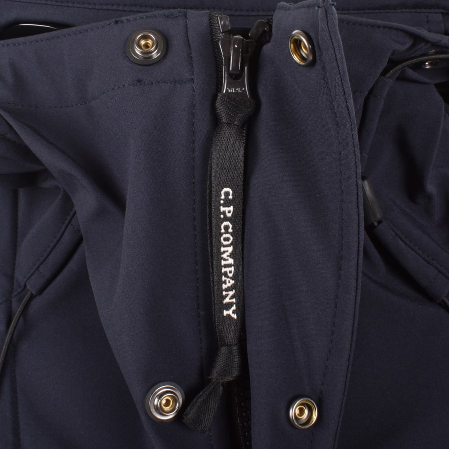 CP Company Shell R Goggle Jacket Navy | Mainline Menswear
